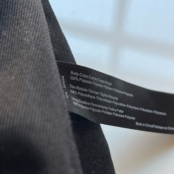 ANTHROPOLOGIE.. NEW big sloppy black faux sherling bag with separate side bag. - Picture 6 of 9